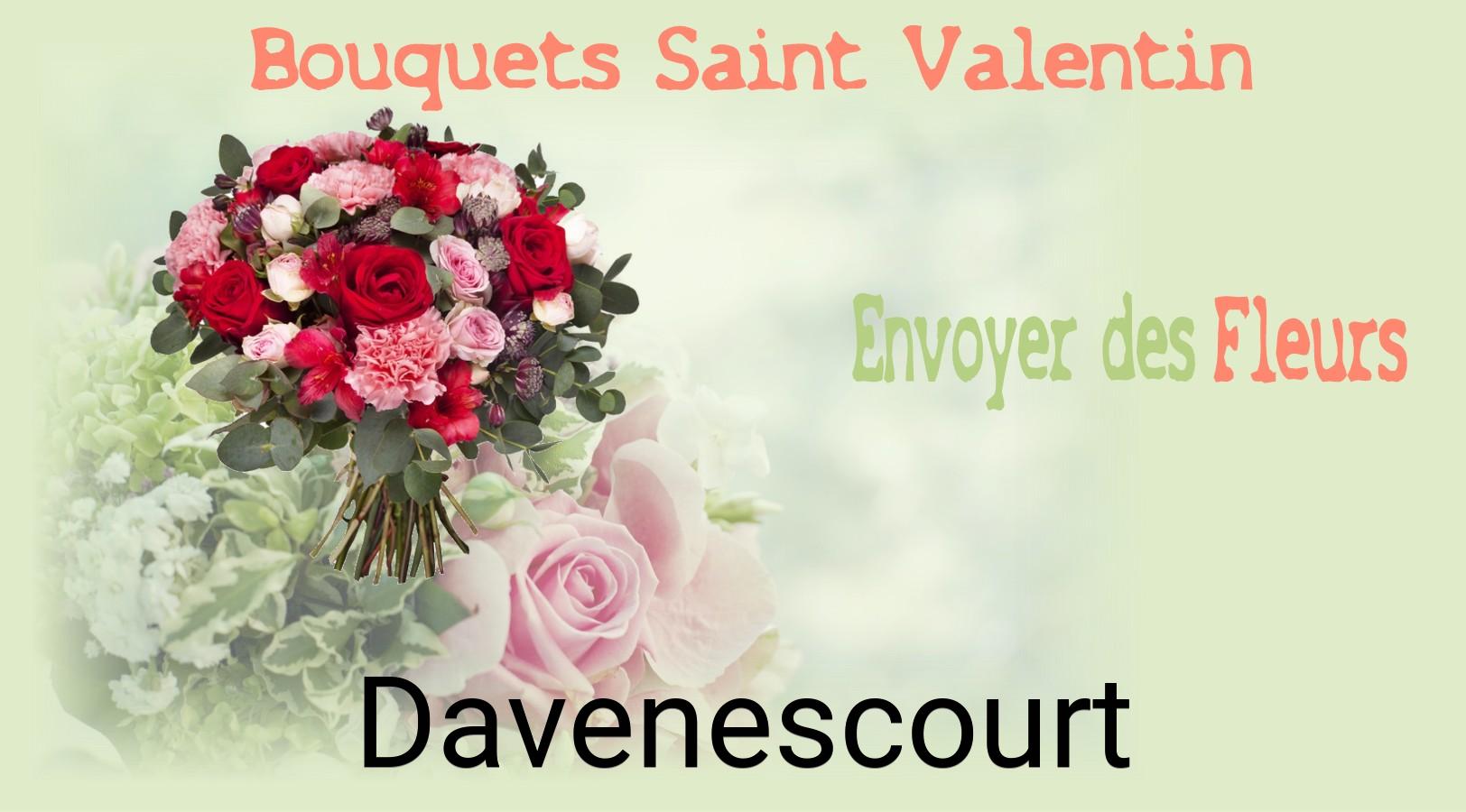 Roses de Saint-Valentin livrées à Davenescourt